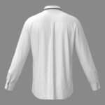 Nude stripe shirt back | stripe shirt | Men Shirt | Custom Tailored Shirt | Virtual Bespoke | Free | Alteration