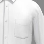 Nude stripe shirt pocket | stripe shirt | Men Shirt | Custom Tailored Shirt | Virtual Bespoke | Free | Alteration