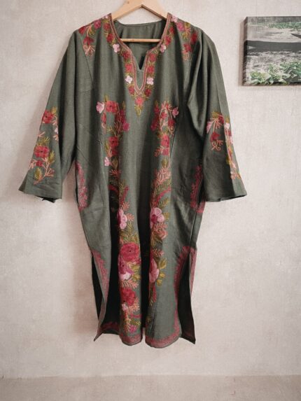 Kashmiri Pheran - Grey