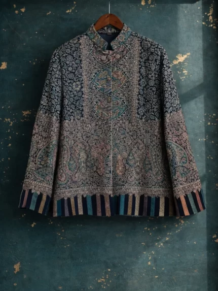 Winter Cashmilon Jackets - Blue