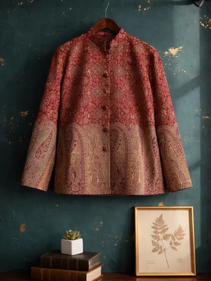 Winter Cashmilon Jackets - Red